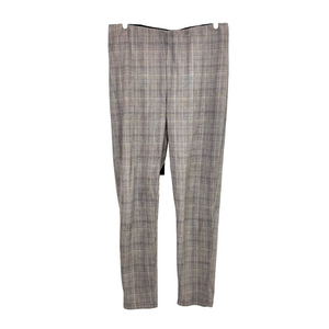 Another Story taupe plaid pants